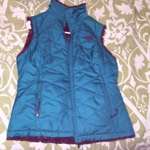Reversible north face vest